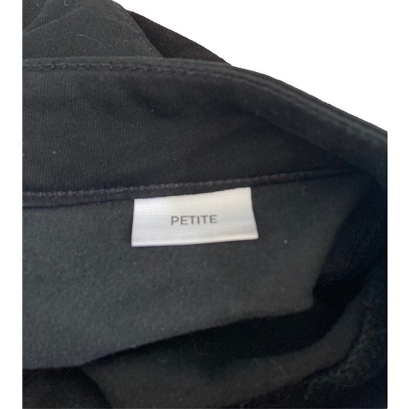 Paige Hoxton Ultra Skinny velvet tuxedo stripe black denim jeans - petite length - Picture 11 of 11